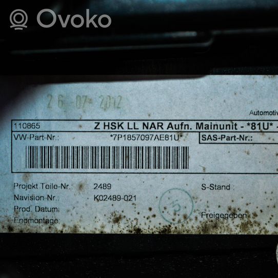 Volkswagen Touareg II Vano portaoggetti 7P1857097AE