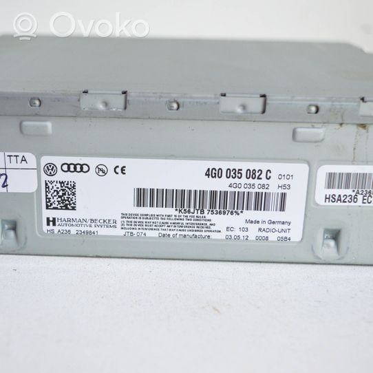 Audi Q7 4L Unité / module navigation GPS 4G0035082C