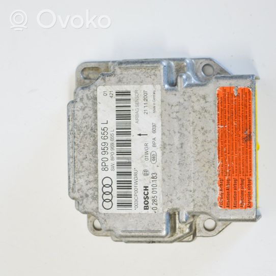 Audi A3 S3 8P Oro pagalvių valdymo blokas 8P0959655L