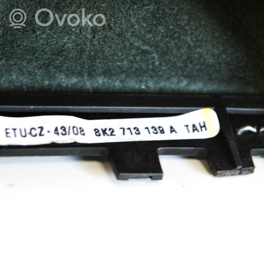 Audi A4 S4 B8 8K Revêtement pommeau de levier de vitesses cuir 8K2713139A