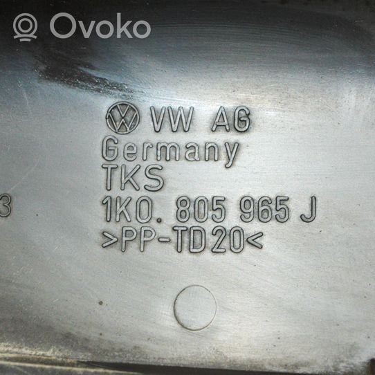 Skoda Yeti (5L) Conducto de aire del habitáculo 1K0805971C