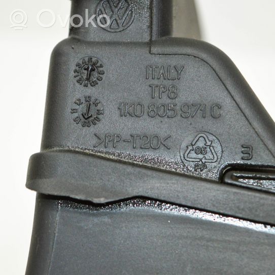 Skoda Yeti (5L) Conducto de aire del habitáculo 1K0805971C