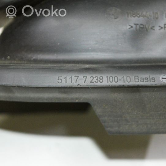 BMW 3 F30 F35 F31 Tappo cornice del serbatoio 7238100