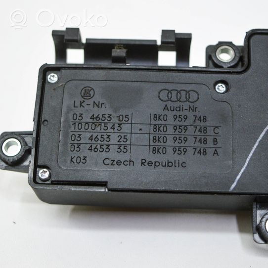 Audi Q5 SQ5 Sėdynių reguliavimo jungtukas (-ai) 8K0959748C