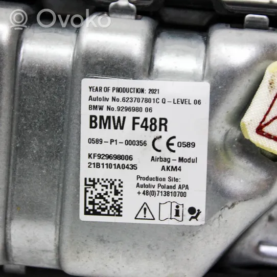 BMW X2 F39 Poduszka powietrzna Airbag chroniąca kolana 9296980