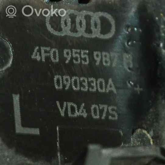 Audi A6 S6 C6 4F Ugello a spruzzo lavavetri per parabrezza 4F0955987B