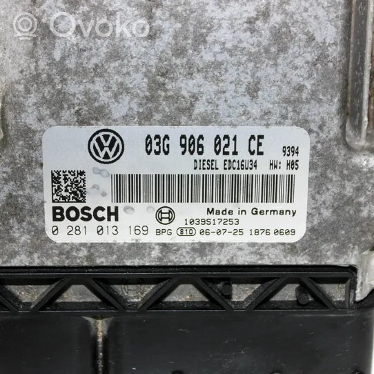 Volkswagen Eos Sterownik / Moduł ECU 03G906021CE