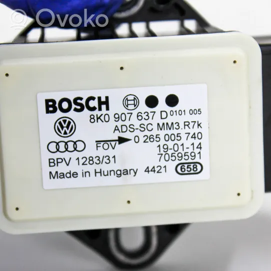 Audi A4 S4 B8 8K Beschleunigungssensor Gaspedalsensor 8K0907637D