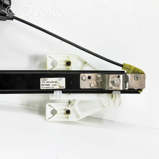 Audi Q3 8U Rear door window regulator with motor 8U0839461