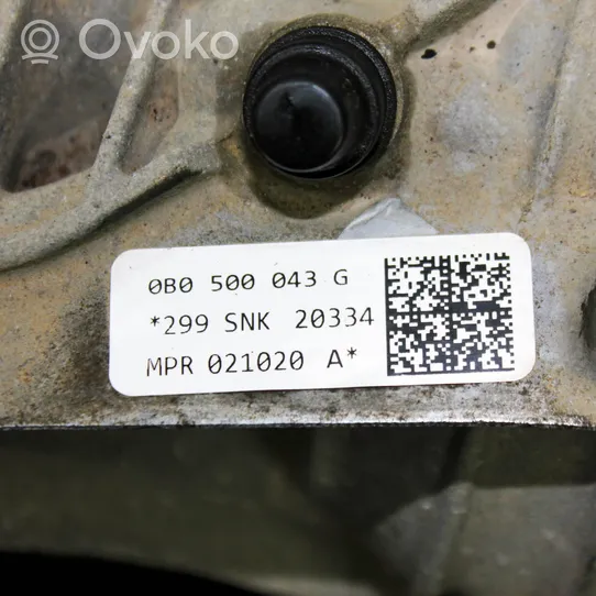 Audi A4 S4 B9 Mechanizm różnicowy tylny / Dyferencjał 0B0500043G