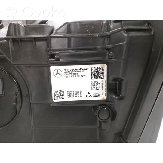 Mercedes-Benz GLA H247 Priekšējais lukturis A2479066901