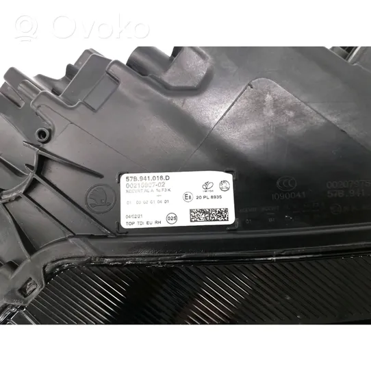 Skoda Karoq Phare frontale 57B941016D