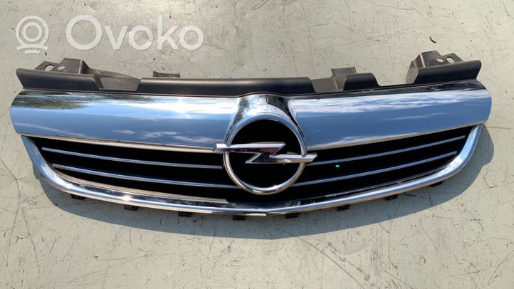 Opel Zafira B Grille calandre supérieure de pare-chocs avant 13247327