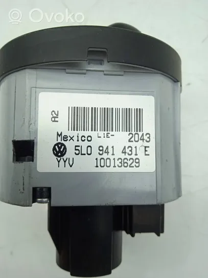 Skoda Yeti (5L) Przycisk / Pokrętło regulacji oświetlenia deski rozdzielczej 5L0941431E