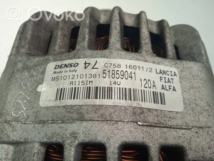 Fiat Punto Evo Generatore/alternatore 51859041