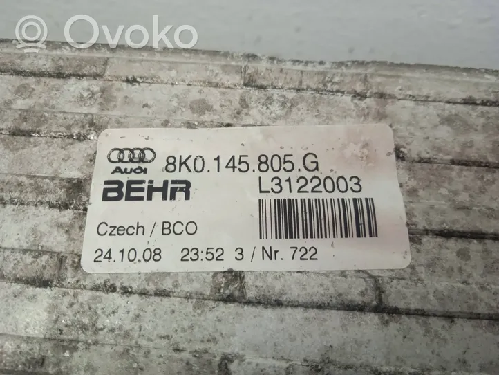 Audi A4 Allroad Välijäähdyttimen jäähdytin 8K0145805G