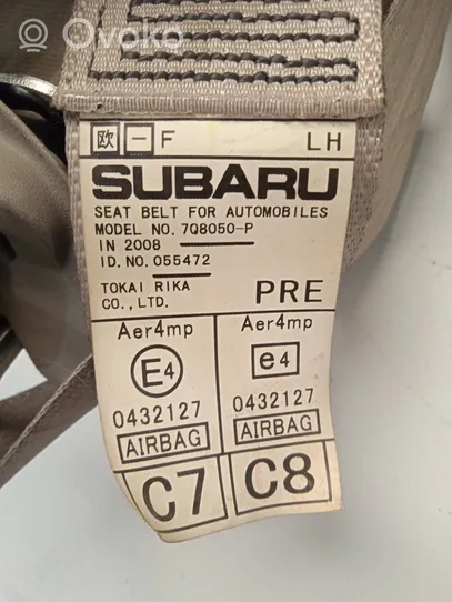 Subaru Legacy Oro pagalvių komplektas 