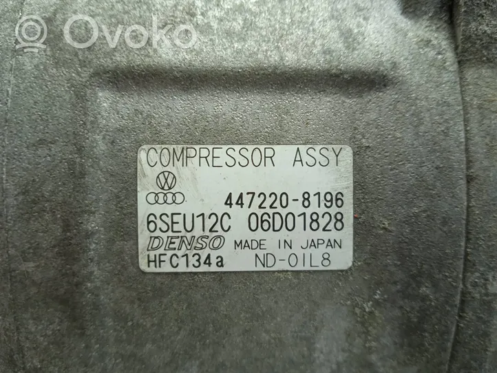 Audi A2 Air conditioning (A/C) compressor (pump) 4472208196