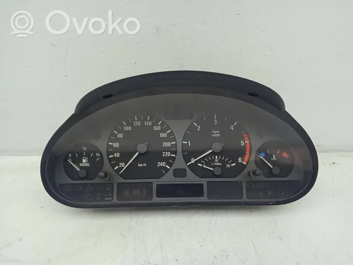 BMW 3 E46 Compteur de vitesse tableau de bord 0263606198