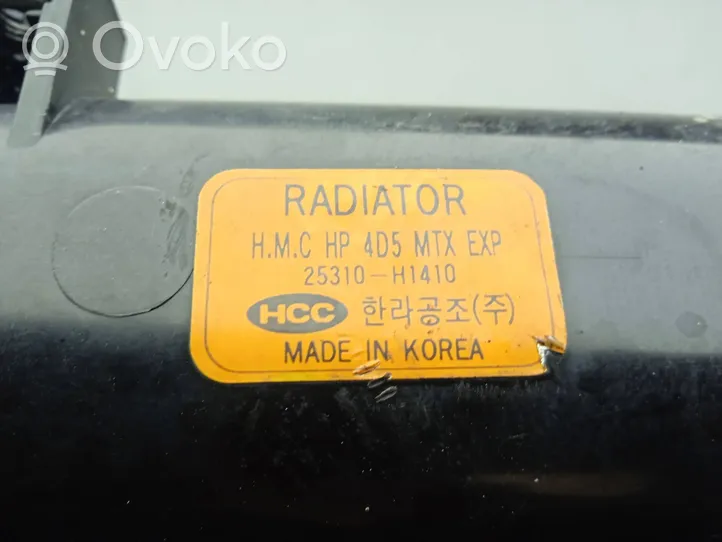 Hyundai Terracan Dzesēšanas šķidruma radiators 25310H1410