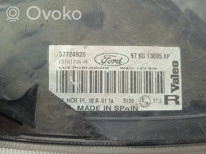 Ford Ka Etu-/Ajovalo 67724920