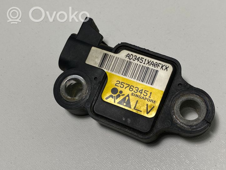 Cadillac SRX Airbag deployment crash/impact sensor 25763451