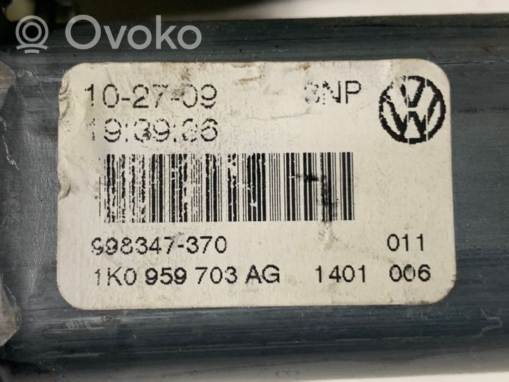 Volkswagen Golf VI Rear door window regulator motor 1K0959703AG