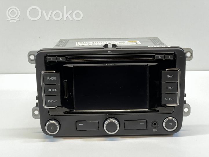 Seat Leon (1P) Panel / Radioodtwarzacz CD/DVD/GPS 5P0035191C