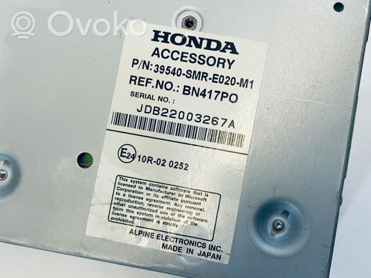 Honda Civic Panel / Radioodtwarzacz CD/DVD/GPS 39540SMRE020M1