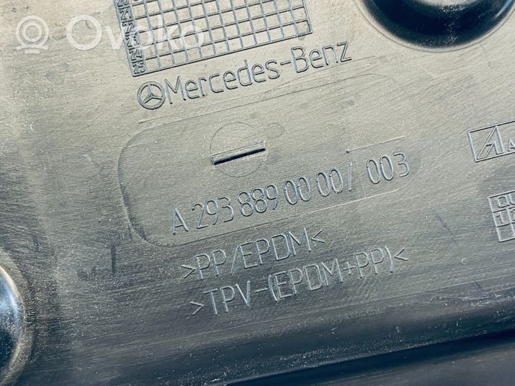 Mercedes-Benz EQC Supporto/guarnizione in poliuretano espanso del parafango A2938890000