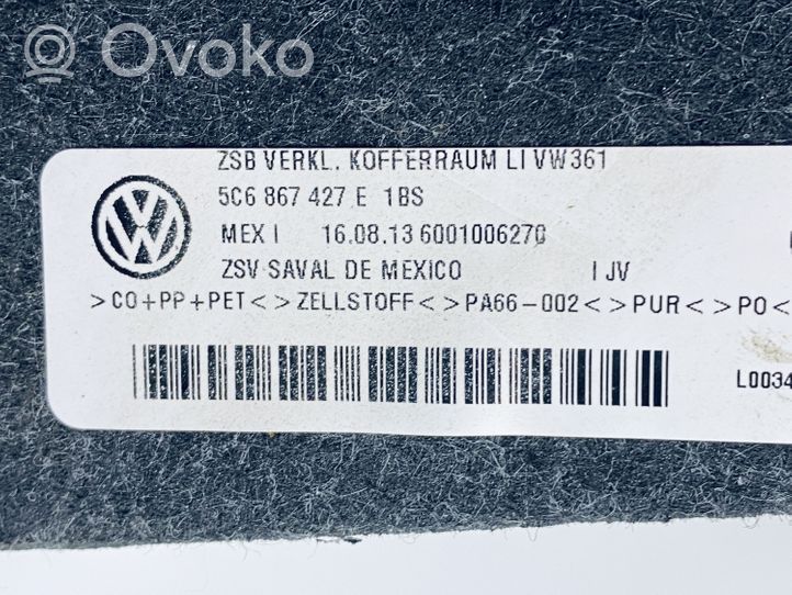 Volkswagen Jetta VI Šoninis apdailos skydas 5C6867427E