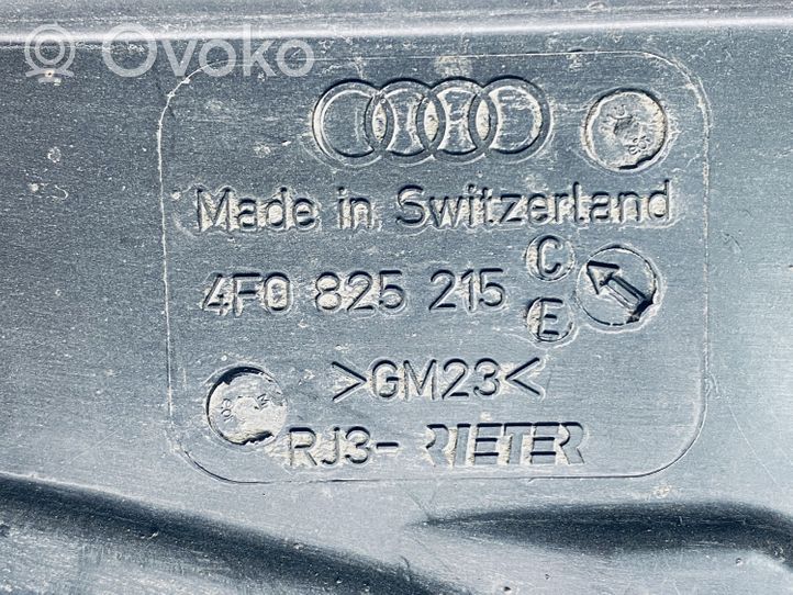 Audi A6 S6 C6 4F Dugno apsauga galinės važiuoklės 4F0825215C