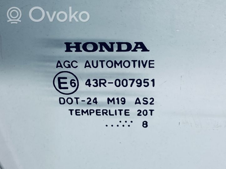 Honda Civic Szyba drzwi przednich 73300SMGE00