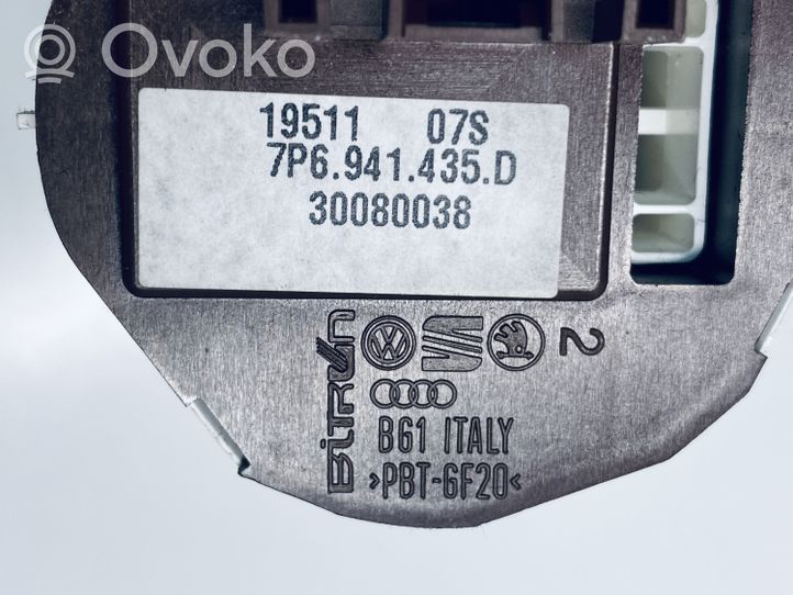 Volkswagen Touareg II Differential lock switch 7P6941435D