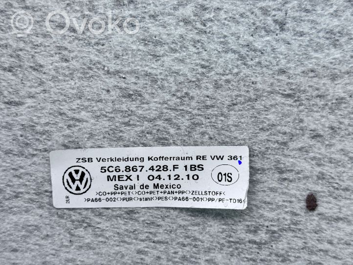Volkswagen Jetta VI Tavaratilan sivuverhoilu 5C6867428F