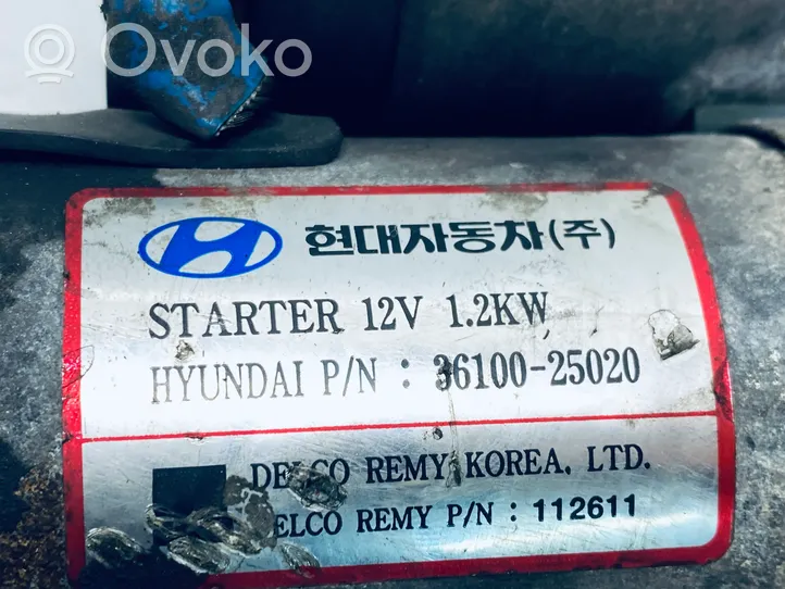 Hyundai Sonata Starter motor 3610025020