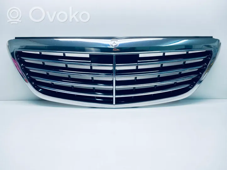 Mercedes-Benz S W222 Maskownica / Grill / Atrapa górna chłodnicy A2228800783