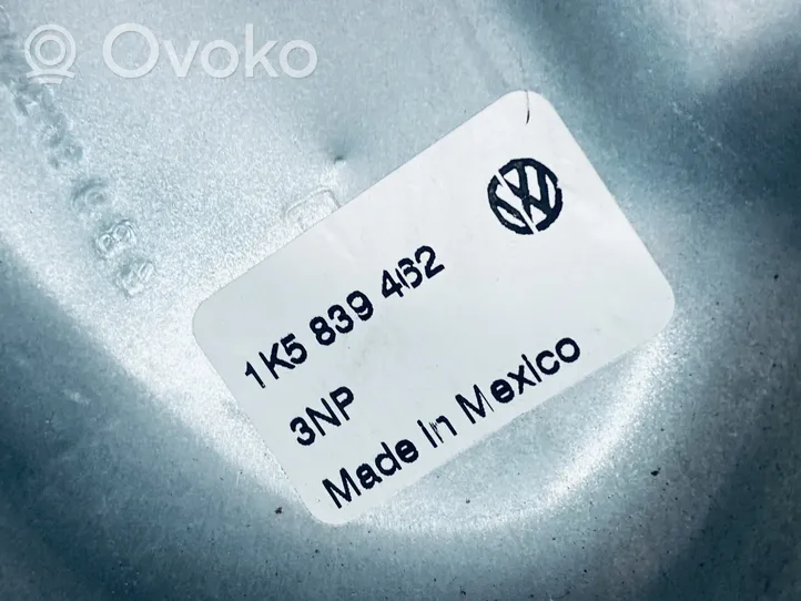 Volkswagen Jetta V Meccanismo di sollevamento del finestrino posteriore senza motorino 1K5839462