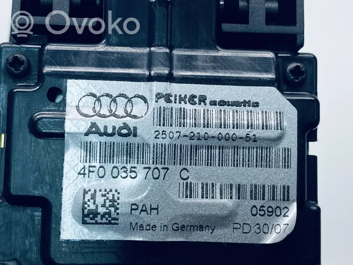 Audi A6 S6 C6 4F Sterownik / Moduł sterujący telefonem 4E0035705