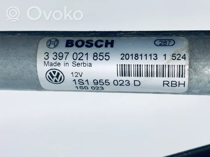 Volkswagen e-Up Mechanizm i silniczek wycieraczek szyby przedniej / czołowej 1S1955023D