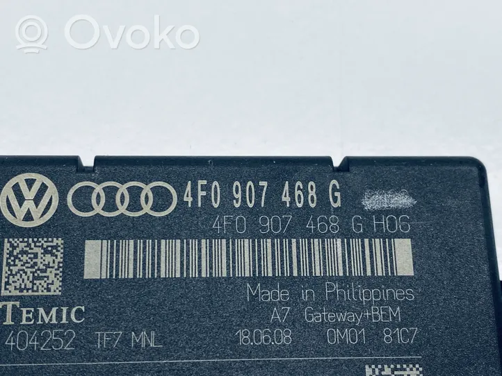 Audi A6 S6 C6 4F Gateway control module 4F0907468G