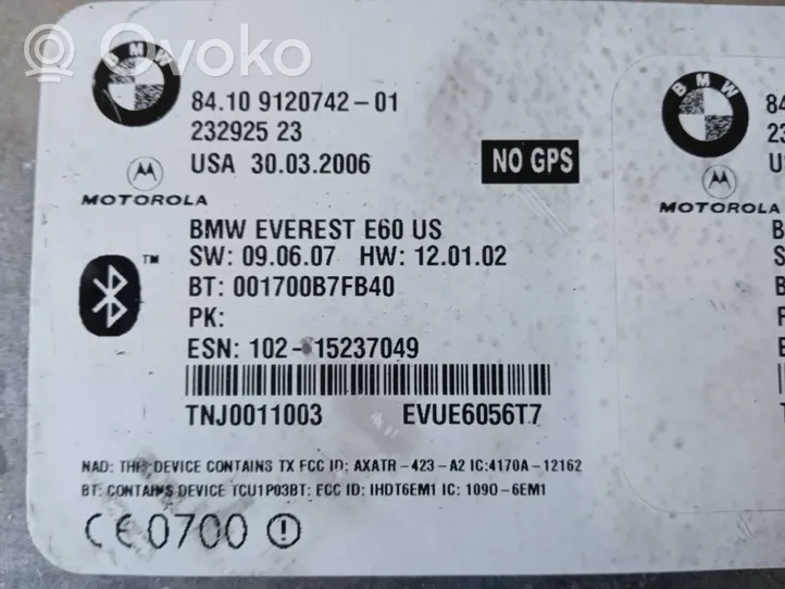 BMW 5 E60 E61 Centralina/modulo bluetooth 23292523