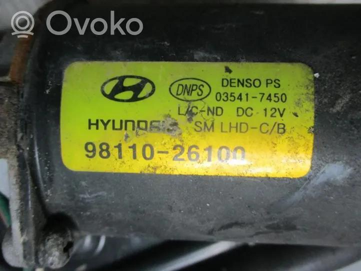Hyundai Santa Fe Pyyhkimen moottori 9811026100