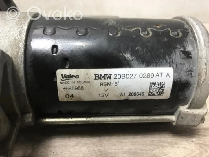 BMW 5 G30 G31 Motorino d’avviamento 12418643641