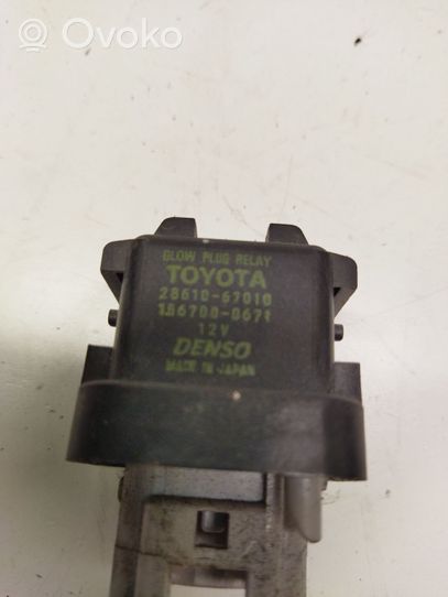 Toyota Corolla E120 E130 Relè preriscaldamento candelette 2861067010