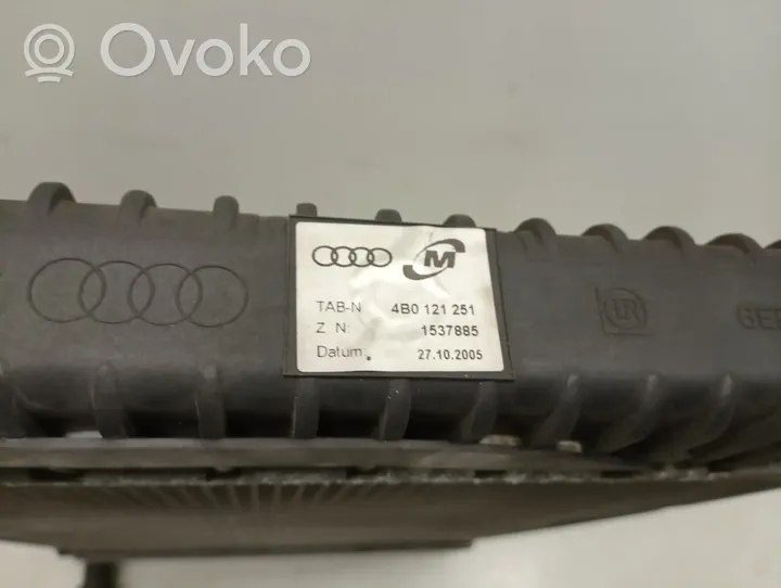 Audi A6 S6 C5 4B Aušinimo skysčio radiatorius 