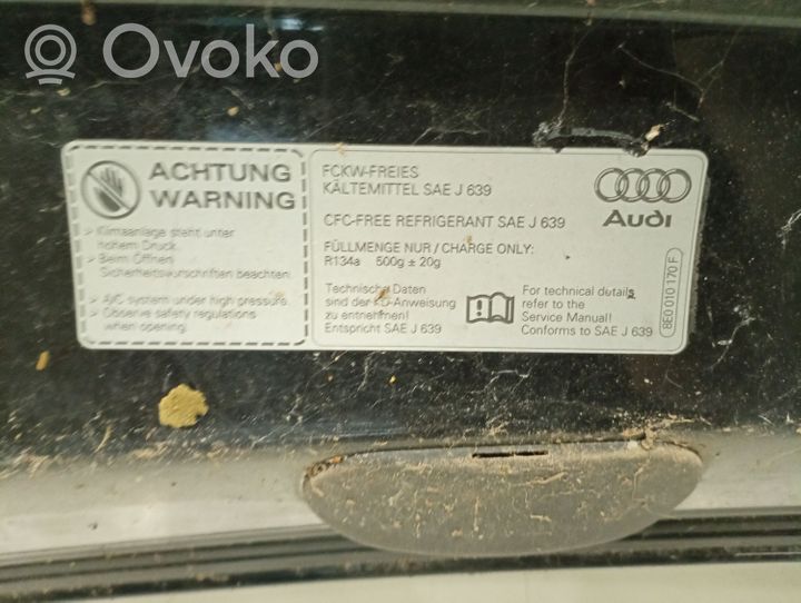 Audi A4 S4 B7 8E 8H Vano motore/cofano 