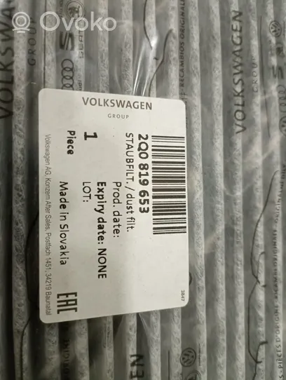 Audi A1 Oro filtro dėžė 