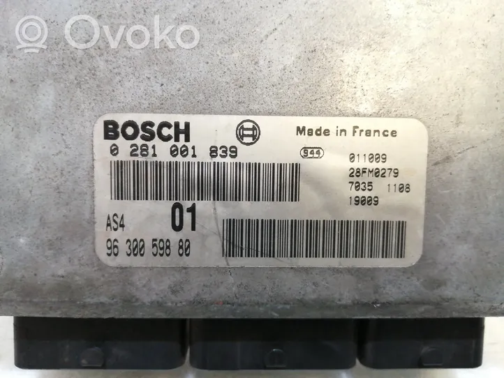 Citroen Saxo Sterownik / Moduł ECU 