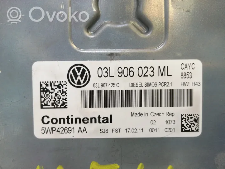 Volkswagen Golf VI Moottorin ohjainlaite/moduuli 